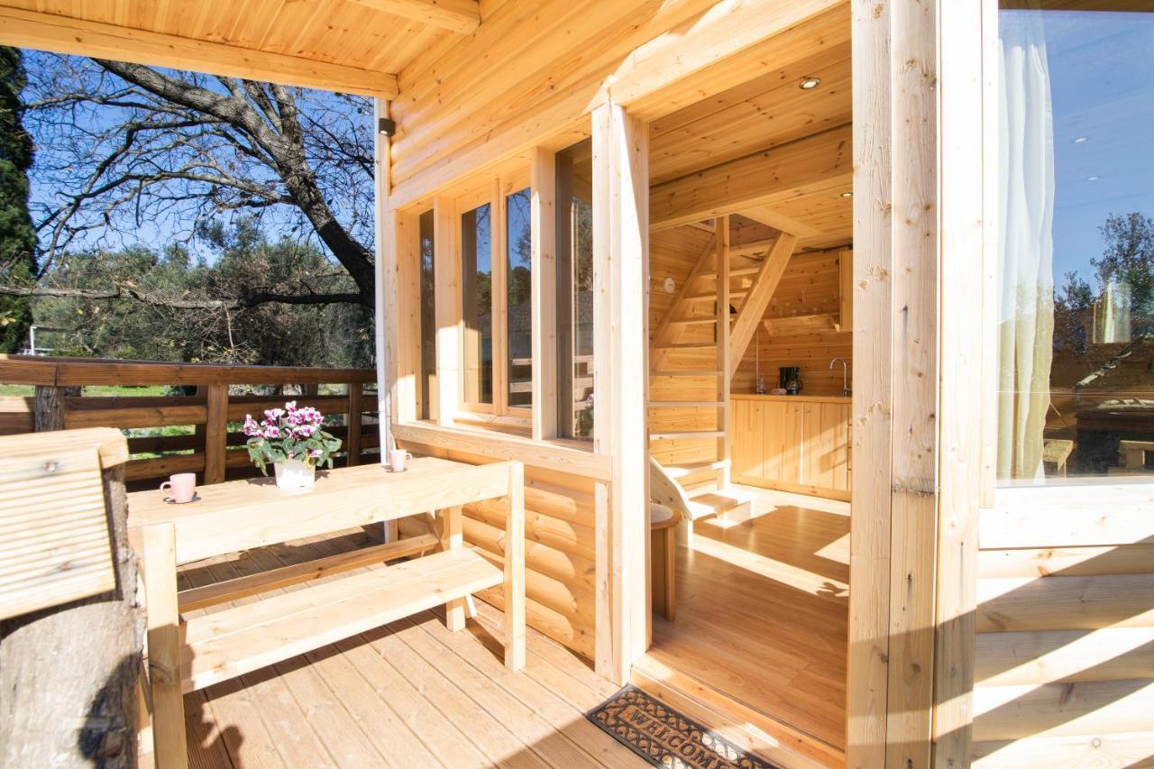 Romantic Tree House Káto Pavliána Kültér fotó